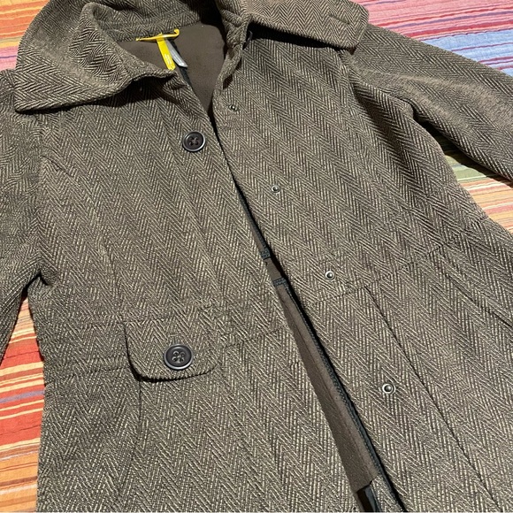 Lole brown tweed herringbone Women's Jacket - Picture 5 of 16